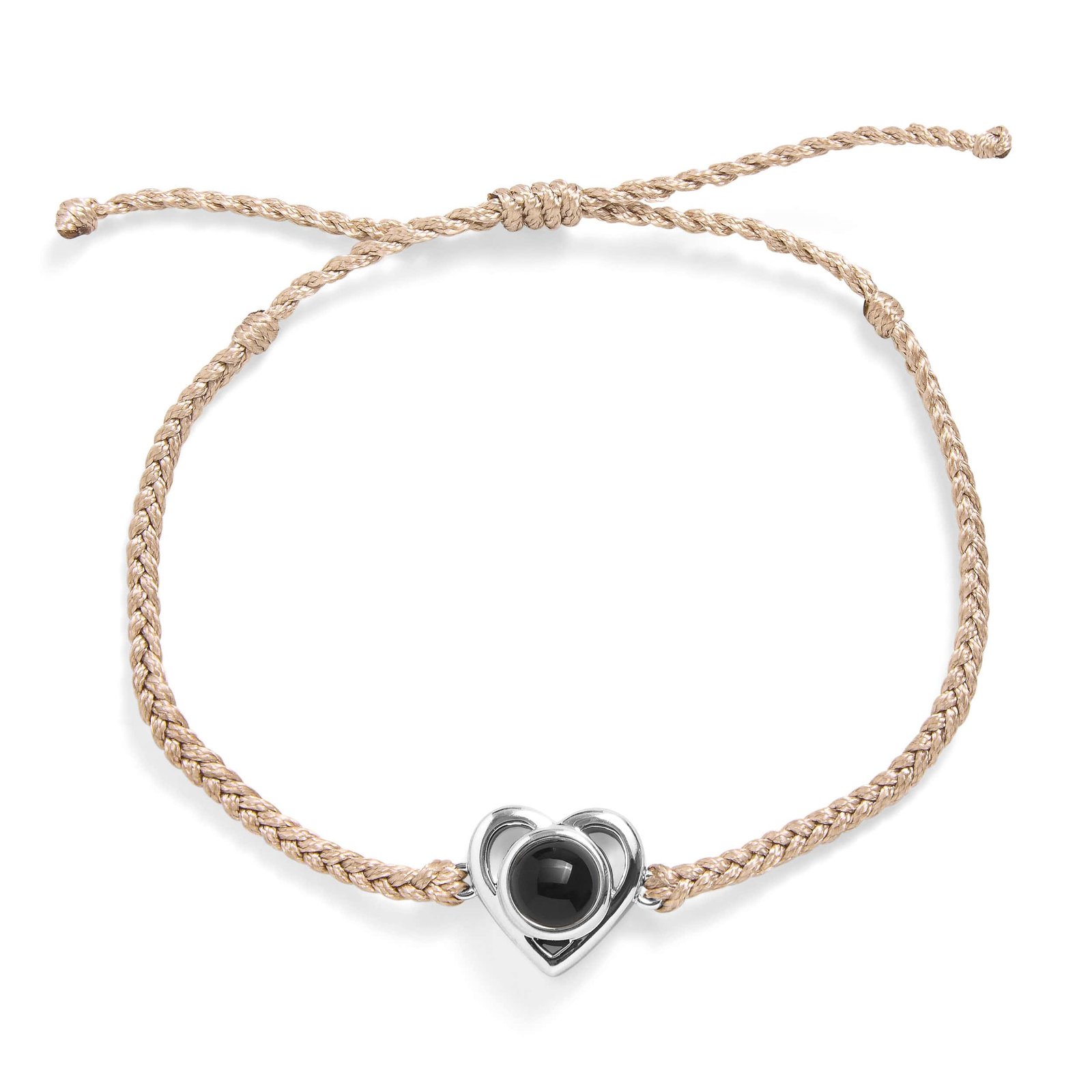 Personalized Heart Photo Bracelet - Image 4