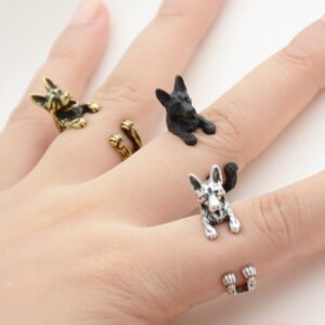 German Shepherd Wrap Ring