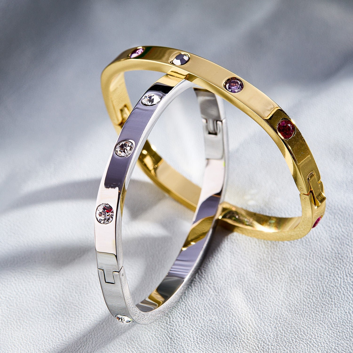 Stone Station Hinge Bangle - Image 4