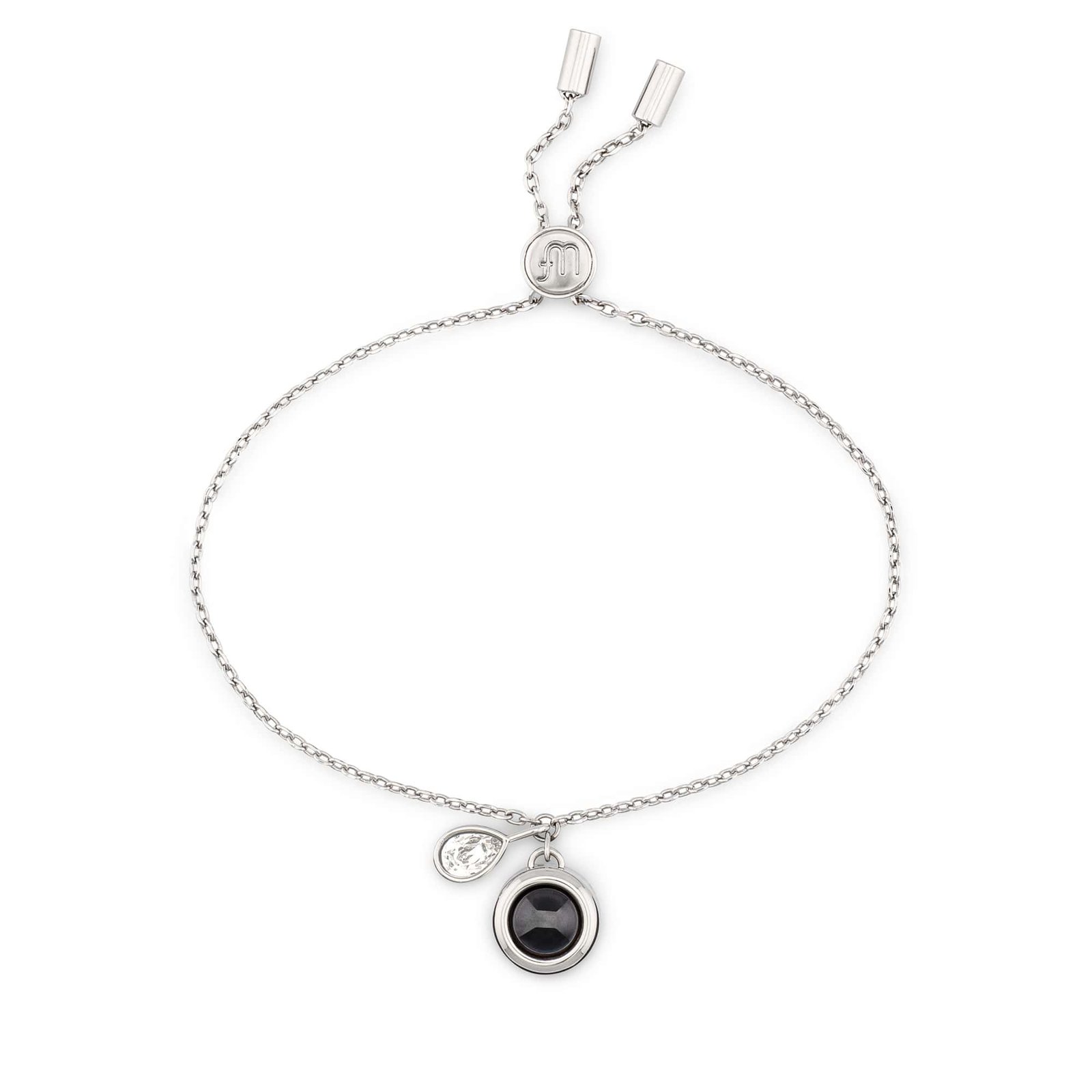 Personalized Birthstone Slider Bracelet - Image 12