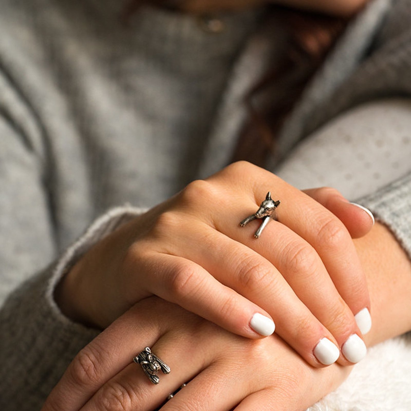 Bull Terrier Wrap Ring - Image 2