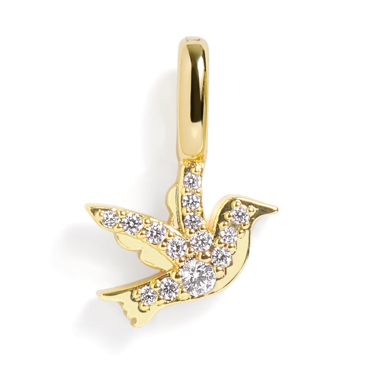 Pavé Bird Remembrance Charm - Image 2