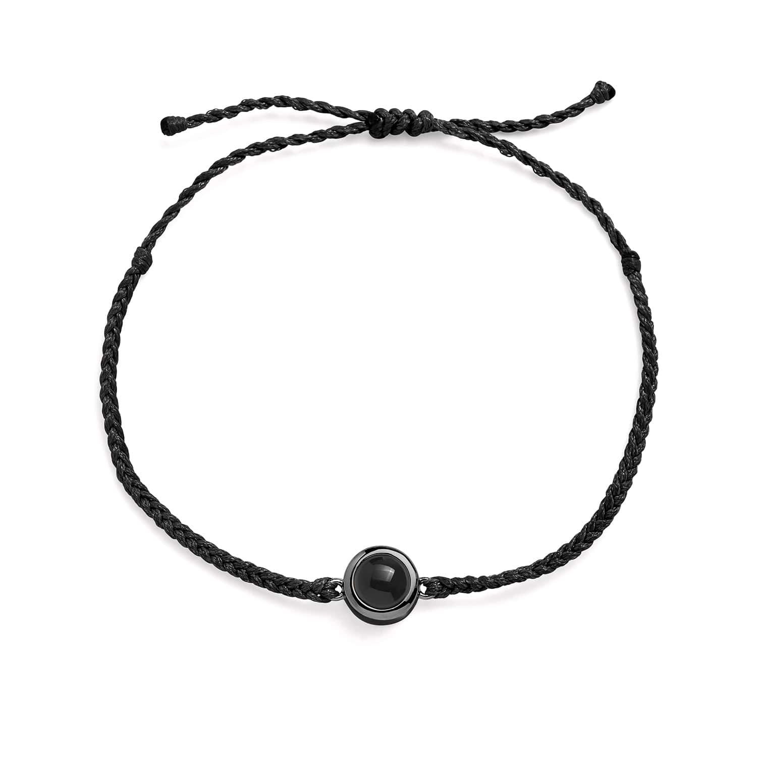 Personalized Circle Photo Bracelet - Image 5