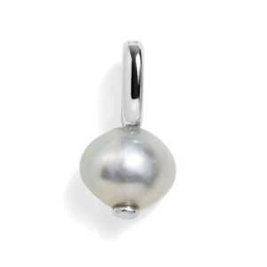 Gray Pearl Charm