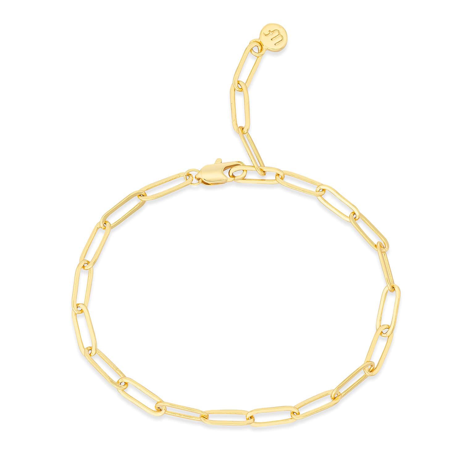 Paper Clip Chain Bracelet - Image 2