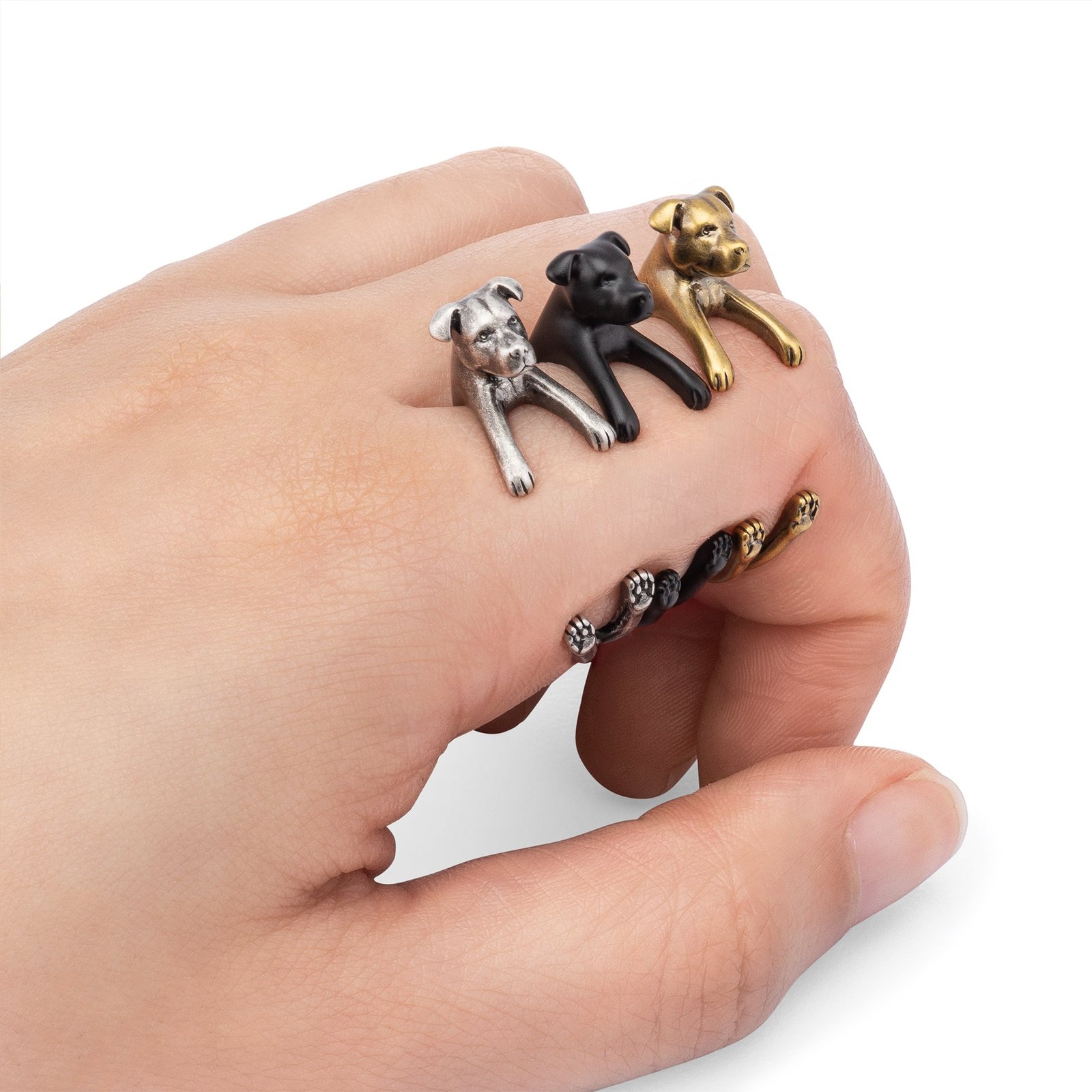 Pit Bull Wrap Ring - Image 4