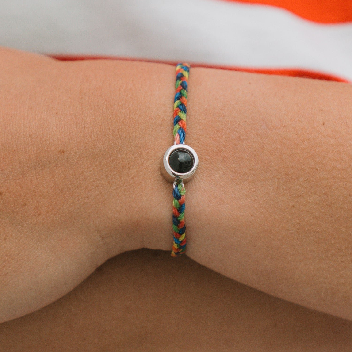 Personalized Pride Photo Bracelet - Image 2