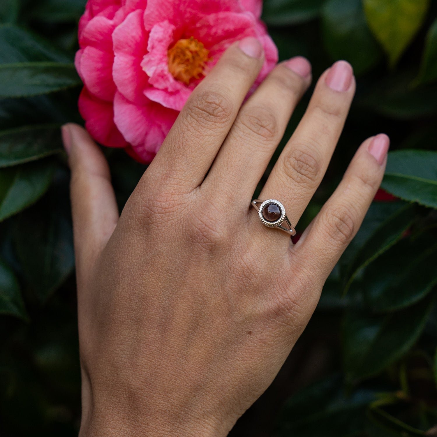 Personalized Circle Photo Ring - Image 3