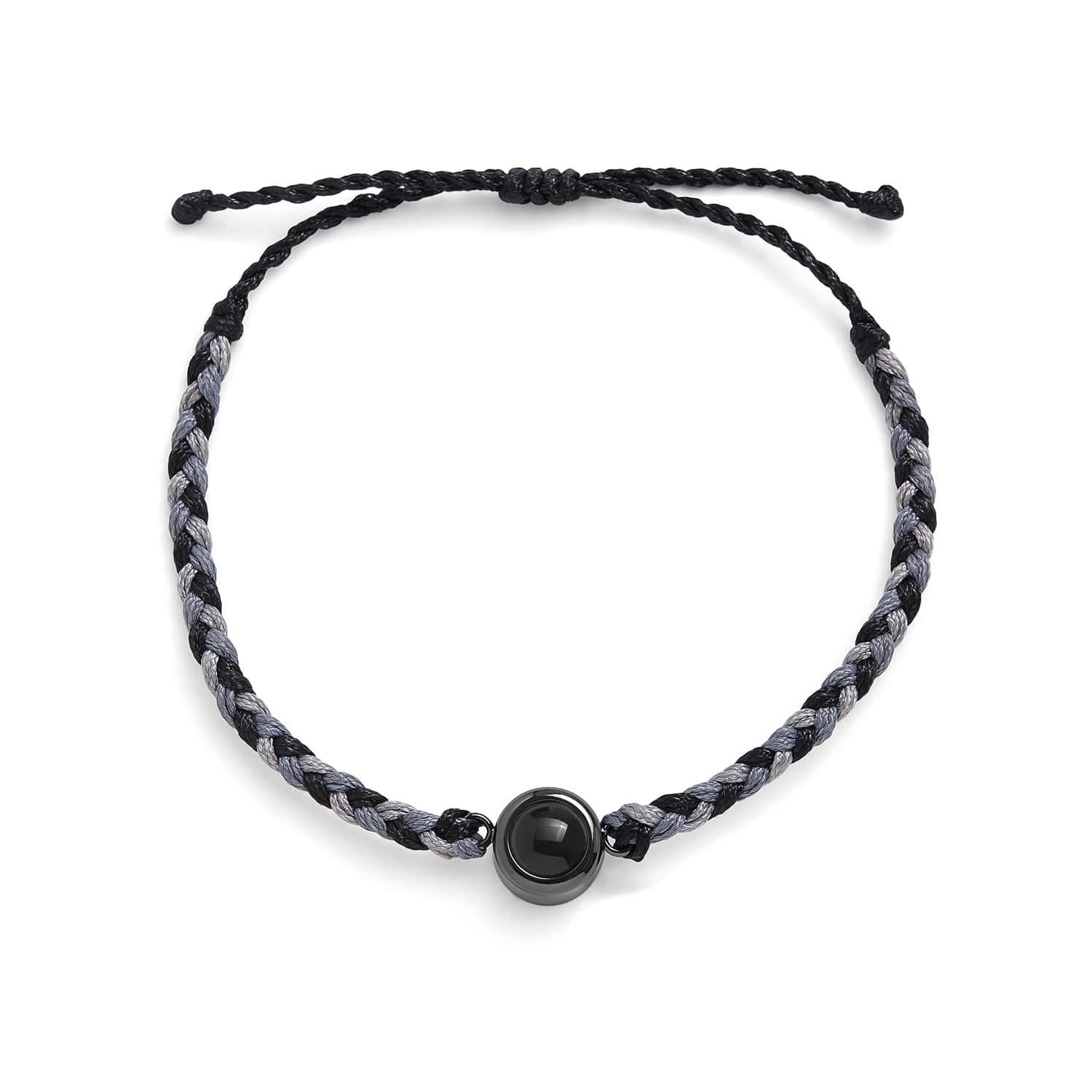 Personalized Circle Photo Bracelet - Image 7