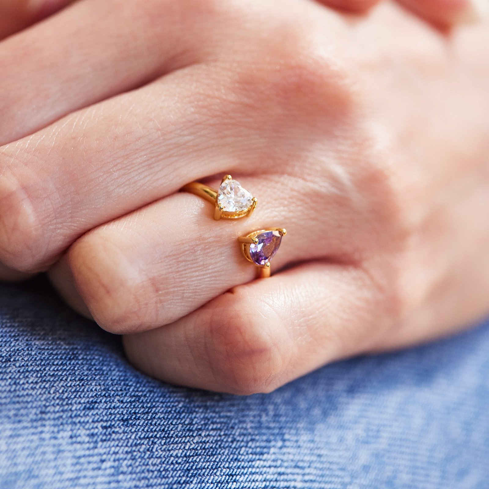 Toi Et Moi Heart Ring - Image 15