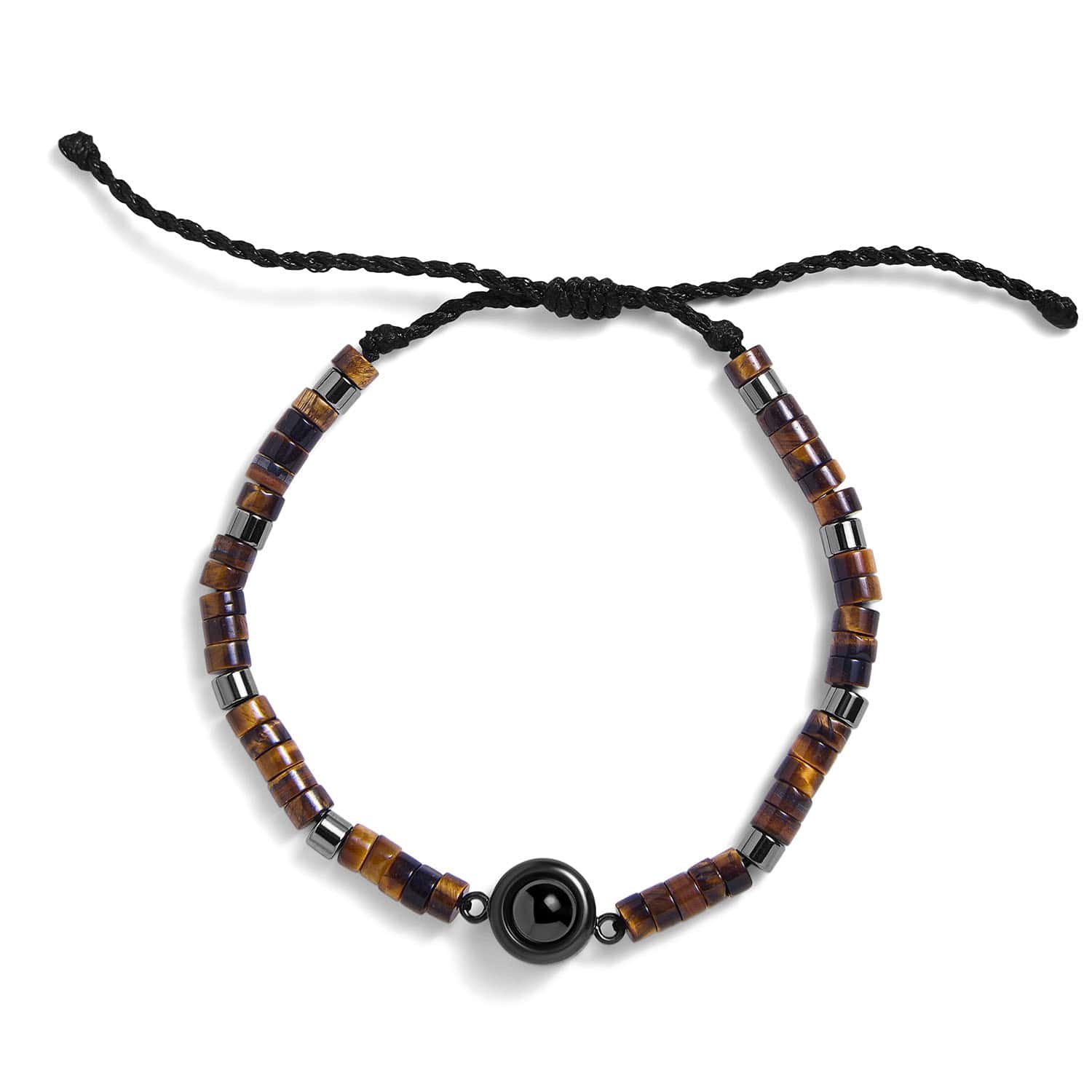 Personalized Beaded Photo Bracelet - Image 4