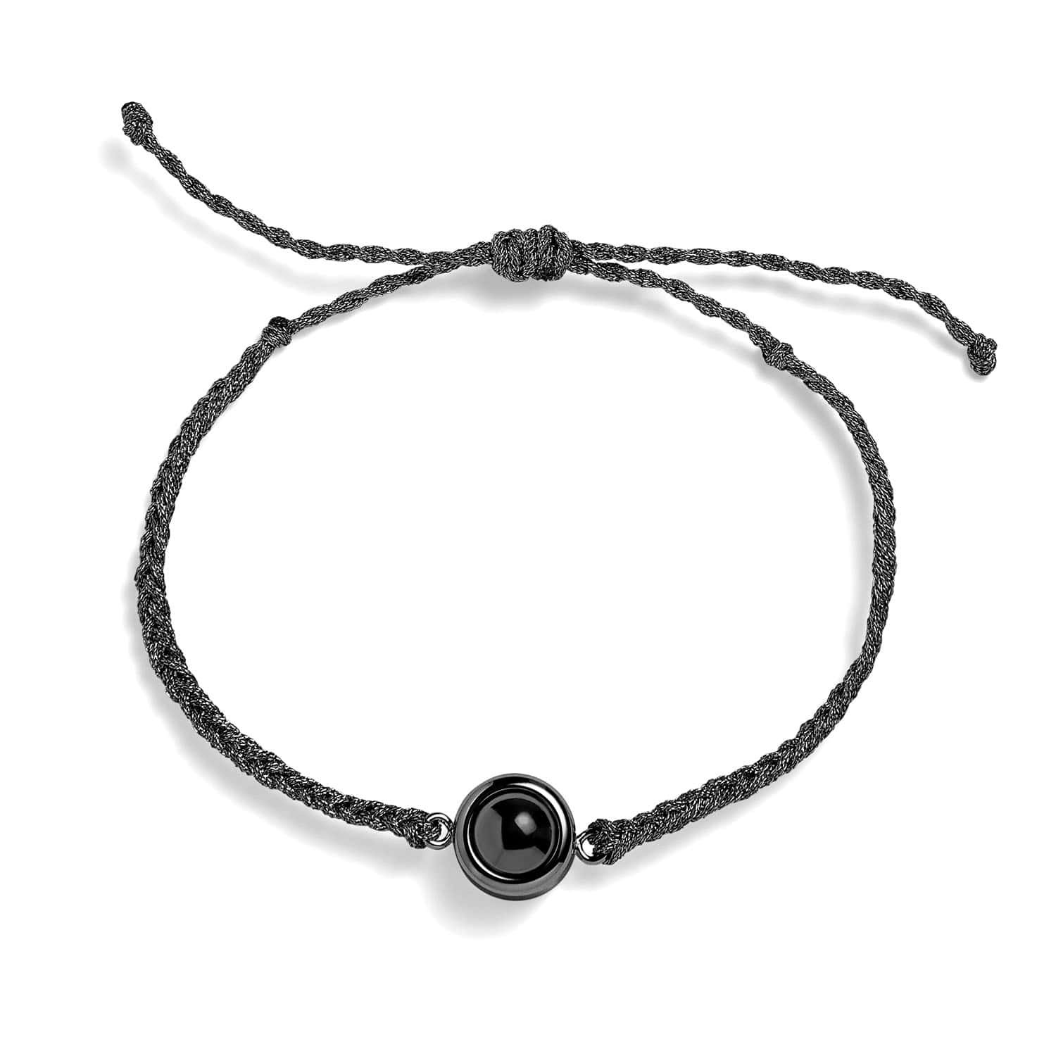 Personalized Circle Photo Bracelet - Image 19