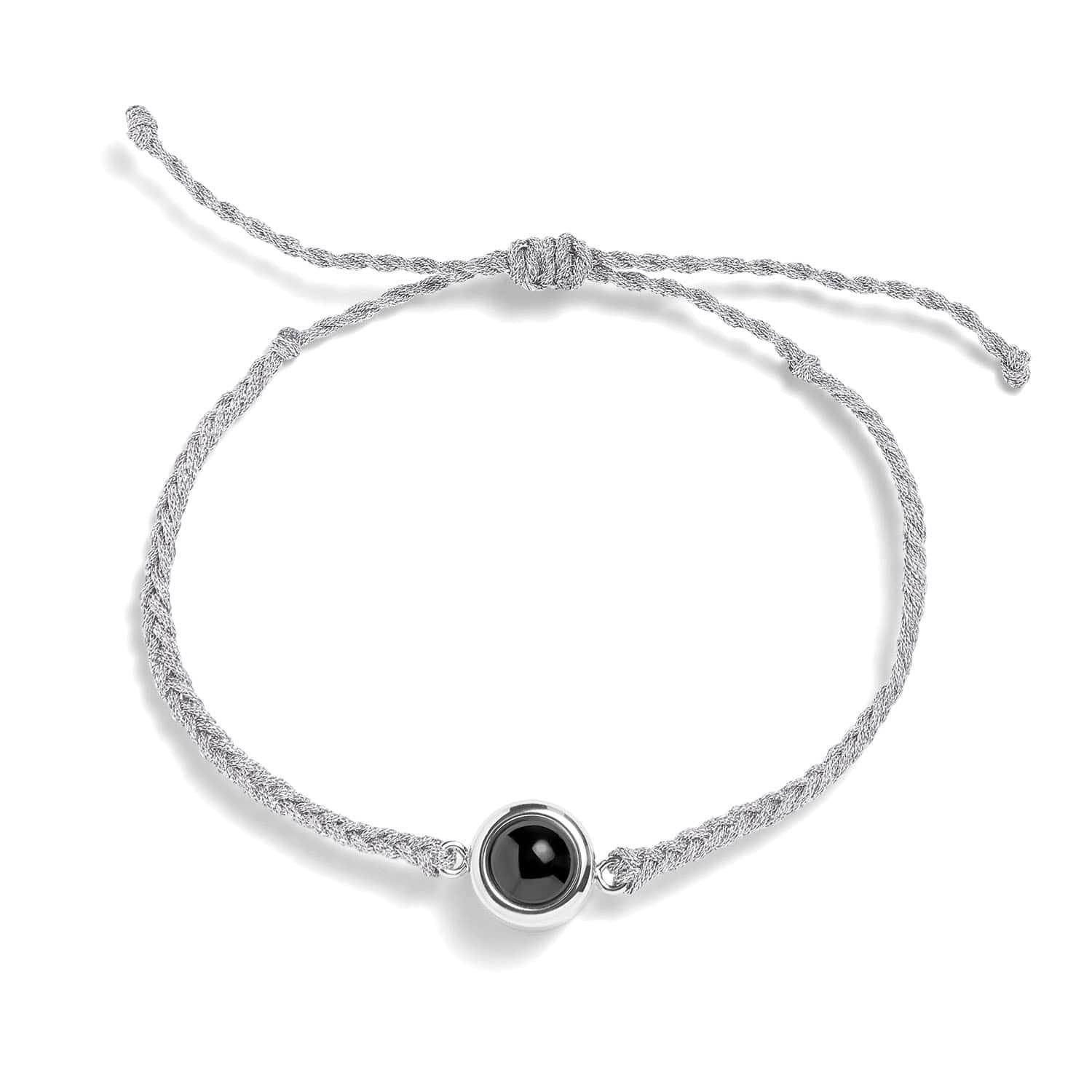 Personalized Circle Photo Bracelet - Image 18