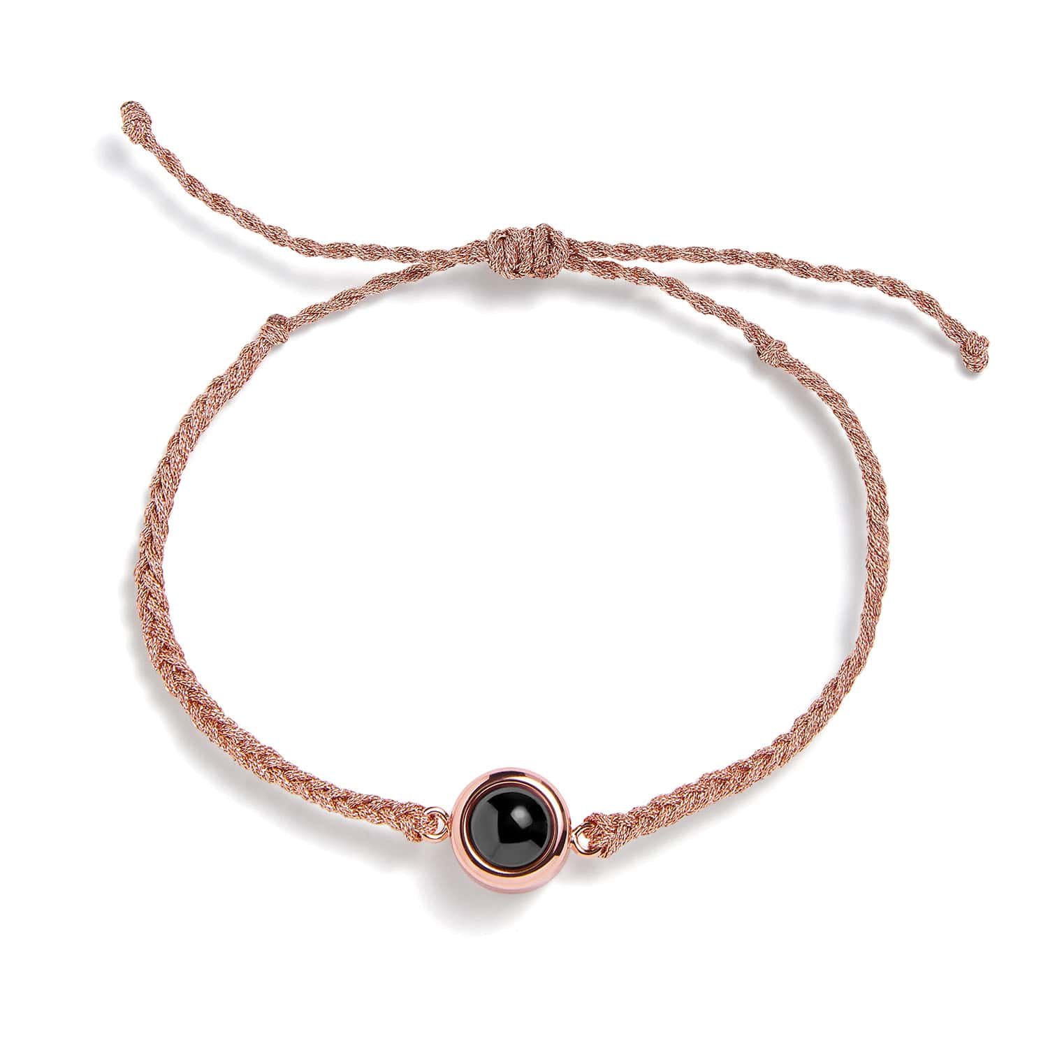 Personalized Circle Photo Bracelet - Image 22