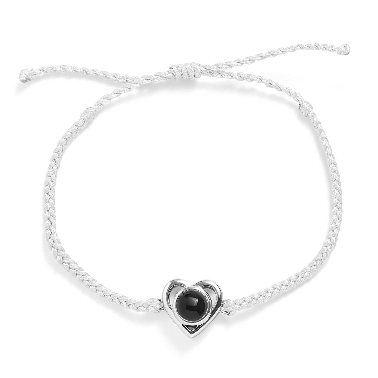 Personalized Heart Photo Bracelet - Image 2